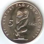 Back of a Cook Island coin
